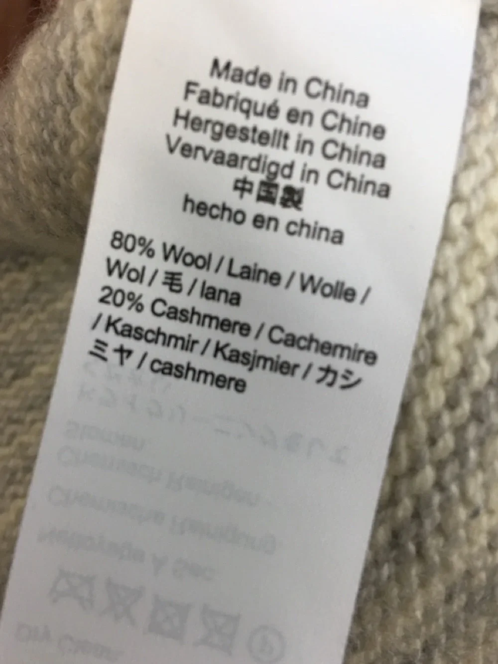 J.Crew Wool-cashmere Blend Roll-neck  Sweater Pullover In Gray Micro Stripe L